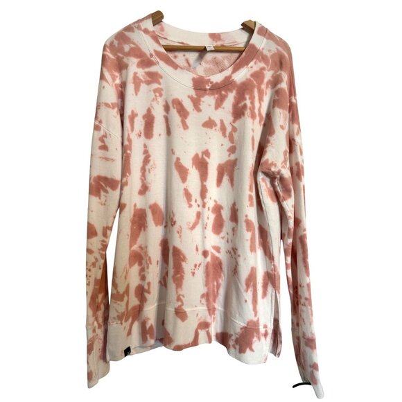 Glyder Women's Tie Dye Sweatshirt Size Large Stretchy Thumb Holes NWOT - Picture 7 of 7